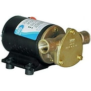 Jabsco 18660-0123 Marine Water Puppy Bilge/Sump Flexible Impeller Pump 6.3 GPM, 12-Volt, 15-Amp Non-CE, 1/2" NPT Ports, Nitrile Impeller
