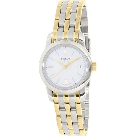 Tissot Women's Classic Dream T033.210.22.111.00 Mother-Of-Pearl Stainless-Steel Swiss Quartz Watch