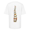 thumbnail image 4 of Women's Plus Size Printed Loose Fit Short Sleeve Blouse Casual Tunic Tee Top, 4 of 4