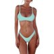 thumbnail image 1 of Traje de baño tipo bikini SherryDC para mujer, acolchado, azul cielo, 1 of 6
