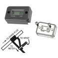 thumbnail image 4 of Waterproof Motorcycle Timer Panel Hour Meter Machine Hours ATV LCD Digital Hour Counter Lawn mower Motorcycle Generator Bike VE8, 4 of 7