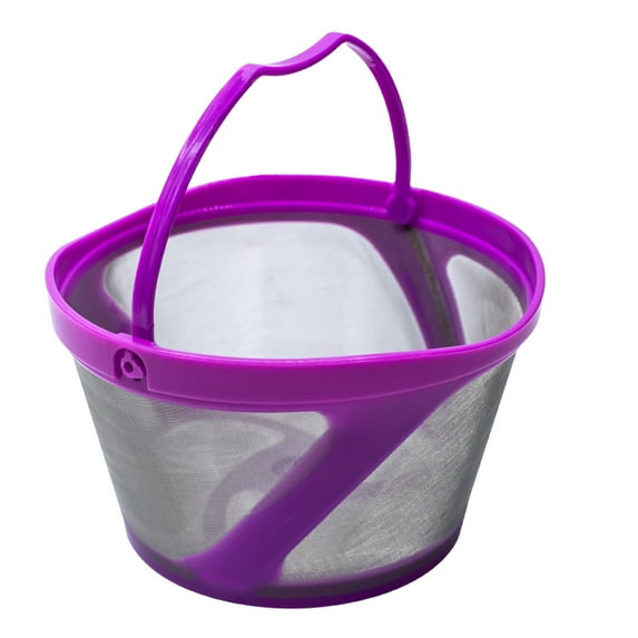 Reusable Basket Filter for Keurig K-Duo Essentials and K-Duo Coffee Brewers, Purple (8-12 Cups)