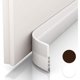 thumbnail image 1 of Burlete y junta de puerta anti-corrientes - NUEVO burlete aislante para puerta (rápido de instalar), ideal para aislar contra el frío, el ruido y la humedad (1 x blanco), 1 of 5