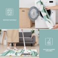 thumbnail image 6 of Teal Daisy Flower White Blooms Pattern Kitchen Rugs Sets Of 3,Kitchen Runner Rugs Non Skid Washable,Decorative Kitchen Floor Mats for Kitchen,Sink,Laundry,17"x30"+ 17"x47" + 17"x59", 6 of 6