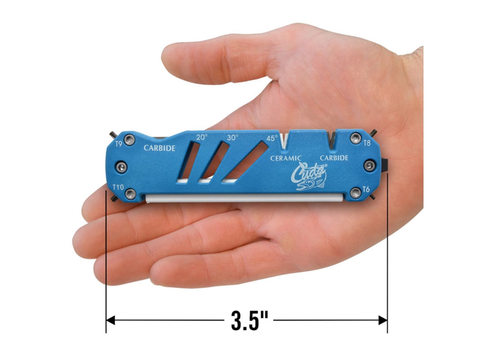CUDA Knife with Shear and Hook Sharpener