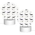 thumbnail image 2 of Sikiie Dachshund Dog Acrylic Night Light Gift Custom Acrylic Night Light LED Lights for Bedroom Home Office, 2 of 9