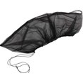 thumbnail image 2 of Bird Cage Cover Universal Birdcage Polyester Mesh Cover Seed Catcher Parrots Cage Net Skirt Guard Black, 2 of 7