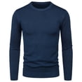 thumbnail image 1 of EGNMCR Chandail Homme Décontracté Col Rond Manches Longues Tricot, 1 of 7