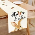 thumbnail image 4 of Qixi Easter Table Flag Holiday Bunny Egg Little Printed Linen Tablecloth Off Promotions!, 4 of 9