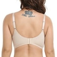 thumbnail image 4 of Women's Underwire Unlined Bra Minimizers Non-Padded Full Coverage Lace Plus Size 40H, 4 of 8