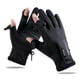 thumbnail image 1 of Guantes de ciclismo para hombres y mujeres, para exteriores, a prueba de viento, impermeables, con pantalla táctil, para mujer, deportes de invierno, cálidos guantes de esquí de polar, 1 of 6