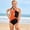 Orange, variant on Kids Girls Swimsuit One Piece Bathing Suit Color Block Quick Dry Beach Summer Swimsuit Girls Kids 4-5 Years Bathing Suits for Girls