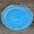 thumbnail image 2 of Red Pomegranate 0812-6 Nuage 11 in. Dinner Aqua Plate, 2 of 5