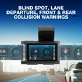 thumbnail image 4 of TYPE S T400 PLUS AI Driver Assistance Dash Cam Powered by ADAS, 1440p, Collision Alerts, Lane and Pedestrian Detection, Vehicle Departure Reminders, Front Rear 2 Channel Smart 24/7 Video Surveillance, 4 of 8