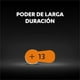 thumbnail image 3 of Pilas Auditivas Duracell Mod 13 Zinc Aire 1.4v 60 piezas PR-13 DURACELL, 3 of 6