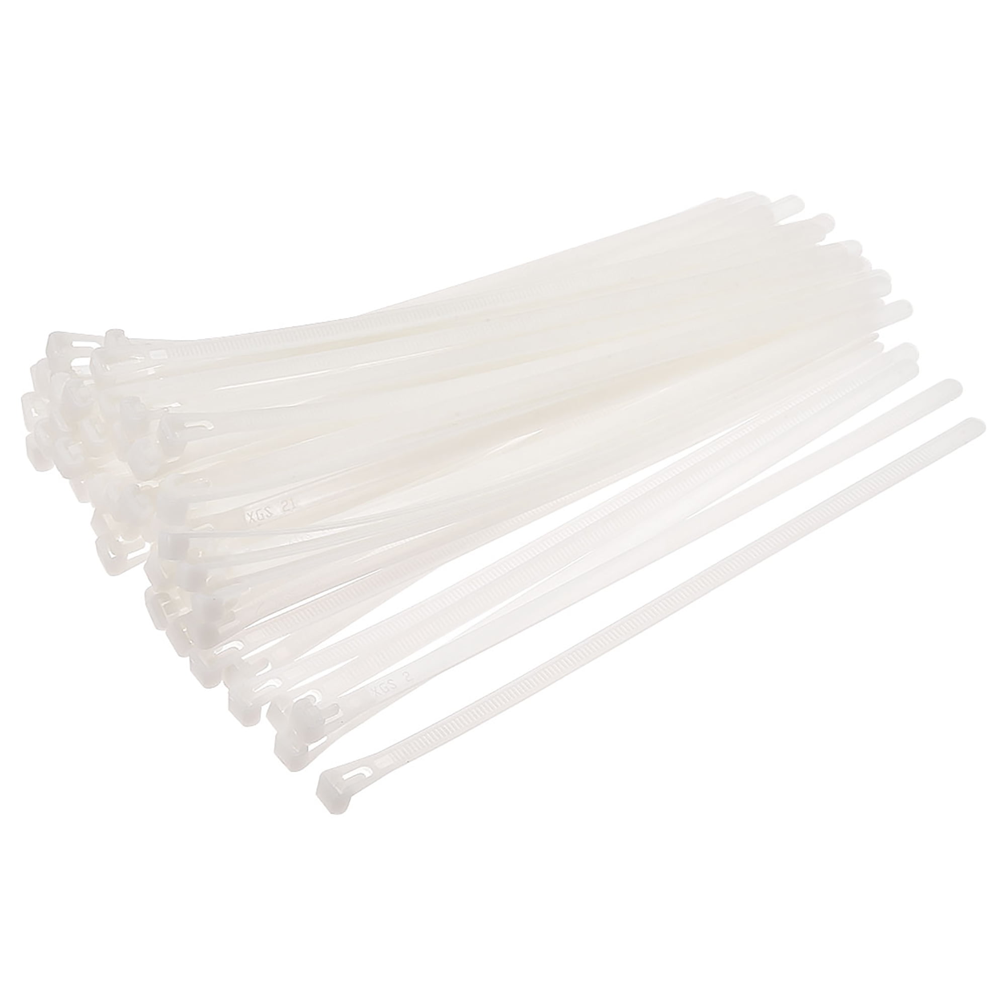 40pcs Reusable Cable Ties, 16 Inch x 0.3 Inch Adjustable Nylon Zip Ties