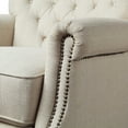 thumbnail image 3 of Better Homes & Gardens Tufted Push Back Recliner, Beige Fabric Upholstery, 3 of 8