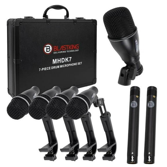Blastking MHDK7 Drum Microphone Set - 7 Piece