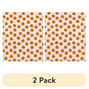 (2 pack) Parents Choice Halloween, Orange, Pumpkin, Blanket