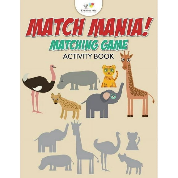 Match Mania! Matching Game Activity Book, (Paperback)