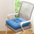 thumbnail image 3 of Square Chair Seat Cushion Foam Chair Cushion For Kitchen Dining Or Car 40x40cm Cushion Seat for Wheelchair Car Back Rest Auto Seat Car Booster Seat for Short Drivers Memory Foam Car Seat Cushion Fuzzy, 3 of 3