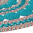 thumbnail image 4 of The Pioneer Woman Braided Floral Round Rug, 48", 4 of 5