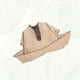 thumbnail image 4 of Capa de corte de pelo plegable para adultos, uso doméstico, capas de corte de pelo, ropa, accesorio de peinado para salón, peluquero, hogar, Beige, 4 of 5
