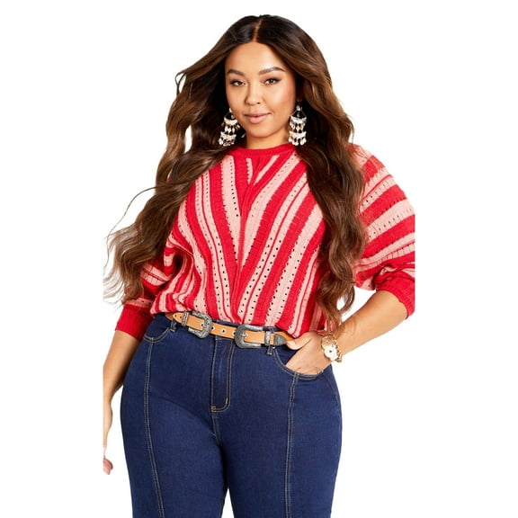 Avenue Women's Plus Size Indi Sweater