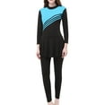 thumbnail image 1 of Muslim Women Oversized Swimsuit Conservative Swimsuit Long Sleeve Trousers Swim Cap Three Piece Swimsuit Muslim Swimwears L, 1 of 7