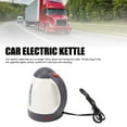 thumbnail image 3 of Portable Car Electric Kettle, Auto Shut Off Heated Water Tea Coffee Kettle Leakproof Spout Stainless Steel Plastic 1L  For Trip, 3 of 8