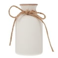 thumbnail image 2 of 1pc Ceramic Vase With Hemp Bow Knot Flower Pot Aromatherapy Bottle for Home, 2 of 9