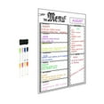 thumbnail image 1 of Kitchen Adhesive Weekly Plan Board Note Table for Kitchen Refrigerator Chalkboard Sticky Board  White, 1 of 7