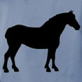 thumbnail image 3 of CafePress - Draft Horse - Womens Comfort Colors® Shirt, 3 of 4