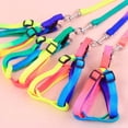 thumbnail image 4 of Pet Walking Leash Harness Set Outdoor Pet Walking Colorful Nylon Adjustable Harness Pull Strap Kit, 4 of 9