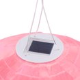 thumbnail image 1 of Lámpara Colgante impermeable de farol solar redondo LED de 8 pulgadas para decoración de jardín (rosa) Ehuebsd Para estrenar, 1 of 9
