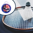 thumbnail image 4 of Eigraketly Cuerda de raqueta de práctica de bádminton, 0,7mm de diámetro, reparación de volante a prueba de golpes, accesorios de equipo de línea de Ropa Deportiva, Zapatos Azul Eigraketly OD002565-03B, 4 of 6