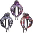 thumbnail image 1 of 3pcs Bcak Hair Clips Duckbill Clip Ponytail Clips Hair Accessories For Women, 1 of 3