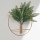 thumbnail image 4 of 1Pcs Wall Plant Decor Round Artificial Plants With Metal Round Hanging Hoop For Decor, 4 of 8