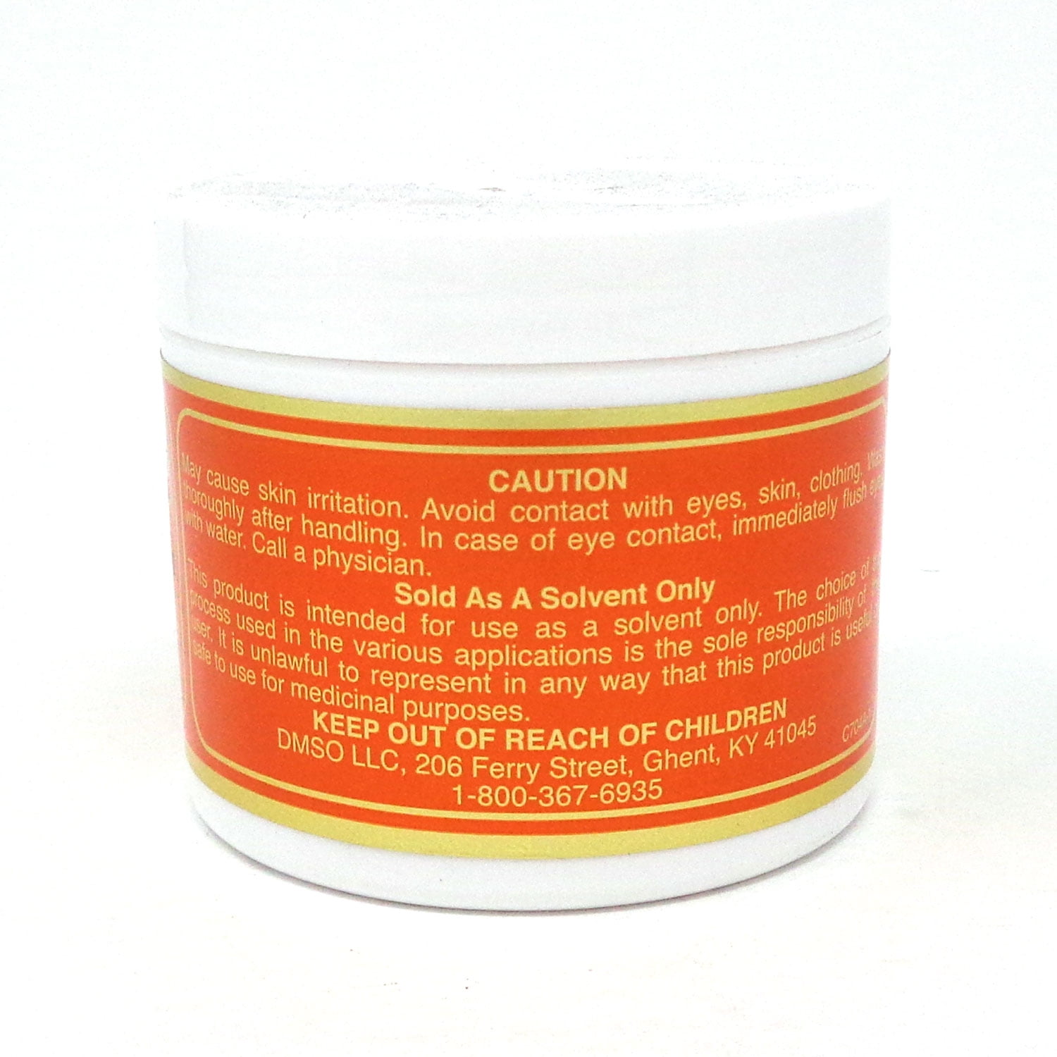 DMSO Cream With Aloe Vera and Rose Scented - 4 Ounces