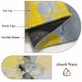thumbnail image 6 of 5'x8' Area Rugs, Yellow Blue Indoor Outdoor Area Rug for Living Room Bedroom, Modern Abstract Oil Painting Art Washable Bathroom Rugs Kitchen Floor Carpet Mats Home Decor Aesthetic, 6 of 8