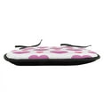 thumbnail image 3 of Valentine's Day Chair Seating Cushion Set of 2, Simple Love Themed Pattern with Big and Little Hearts, Seat Pads for Office with Anti-slip Backing, 16"x16", Fuchsia and Dark Pink, by Ambesonne, 3 of 7