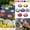 Multicolor, variant on 7 Pcs Floating Artificial Water Lily Flowers, Realistic Lotus Pond Decor for Outdoor Water Features Patio Garden Fish Pond Pool and Fountain Decoration(Multicolor)
