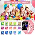 thumbnail image 3 of Smart Watch for Kids, Smart Watch with 24 Games, HD Touch Screen,Camera, Music Player, Video and Audio Recording, Alarm Clock, Calendaring, Flashlight,Toddler Watch for Boys Girls Age 4-12 Years Old, 3 of 8