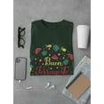 thumbnail image 3 of Buon Ferragosto Fruits Wreath T-Shirt Men -Image by Shutterstock, Male Small, 3 of 4