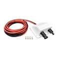 thumbnail image 1 of SPRING Solar Entry Gland Weatherproof ABS Double Cable 10AWG Dual Cable Entry Housing 10cm cable, 1 of 4