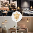 thumbnail image 3 of Vintage Star Shaped Light Bulb, Amber Glow Edison Style Long-lasting Energy Efficient Trendy Glass Design, For Not Damp Locations Without Waterproof Base (E27), 3 of 6
