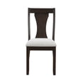 thumbnail image 2 of New Classic Furniture Chestnut Ridge Wood Dining Chair in Brown (Set of 2), 2 of 9