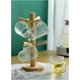 thumbnail image 2 of Ganchos para tazas debajo del gabinete, árbol para tazas de café, accesorios para encimera de barra de café y estación organizadora de café decorativa, 1 Uds., 2 of 4