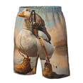 thumbnail image 4 of Fotbe Hiking Duck Trajes de Baño Estampados para Hombre, Shorts de Verano de Secado Rápido, Ropa de Playa, Bañadores-3X-Large, 4 of 6