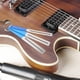 thumbnail image 5 of 3 protectores de trastes de guitarra, protectores de diapasón de metal, protectores de trastes de bajo para aderezar y pulir trastes., 5 of 7